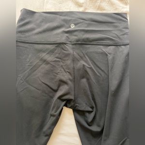 Lululemon leggings size 12 black. 28” inseam